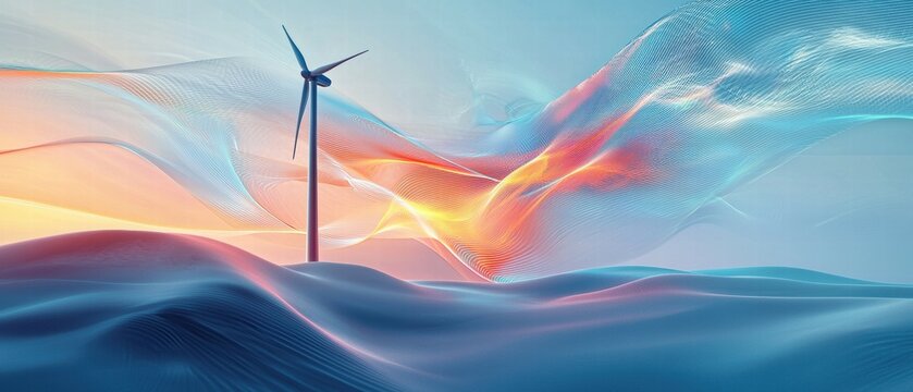 Interactive visualization of wind flow patterns for optimal bcad performance