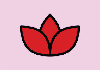 Collection of flowers. abstract origami flower background. style for banners, wallpaper, posters, websites, online shopping.Vector illustration design.