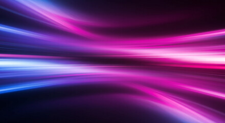 A digital artwork featuring streaks of vibrant pink and blue light, ideal for use in futuristic or sci-fi themed designs