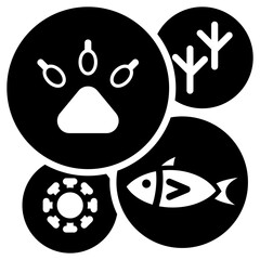 Biodiversity Glyph Icon