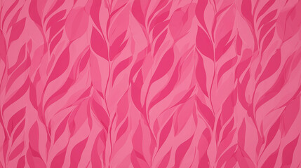 Fototapeta premium Abstract Pink Leaf Pattern: Seamless Repetitive Design