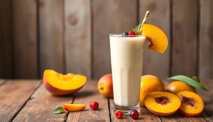 Delicious Peach Smoothie Recipe with Fresh Fruit
