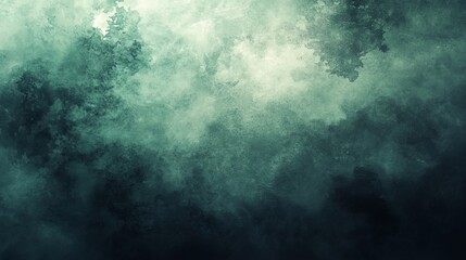 Fototapeta premium Mysterious Dark Green and Black Background with Silhouetted Trees Creating an Enigmatic Atmosphere of Nature's Beauty Perfect for Evoking Thoughts of Tranquility and Wilderness Experience