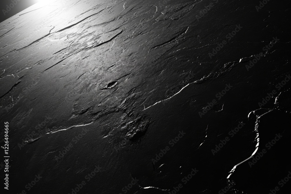Poster textured surface with reflective light and dark background effect