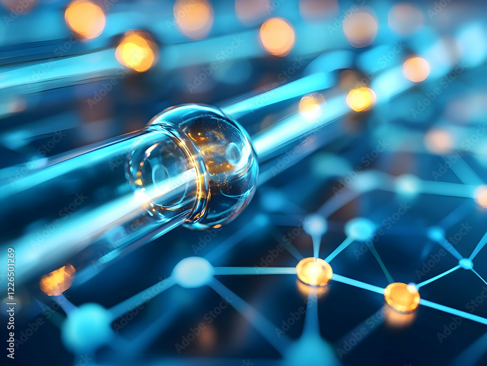Poster data stream flowing through network