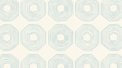 Geometric hexagonal pattern with soft pastel tones, featuring symmetrical and seamless tiling for modern and minimalistic design
