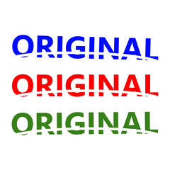 original stamp icon vector design templates