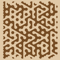 Illustration pattern background. Hexagonal tiles pattern background. different types of art vector design.