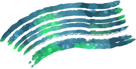 和風の背景素材　波打つ筆の流れ