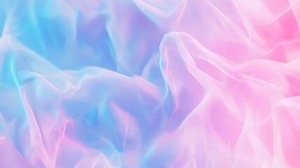 Obraz premium Abstract background with flowing fabric and gradient colors, a light and dreamy feel