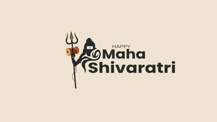Happy Maha Shivaratri - Shiva Trishul and Shivling