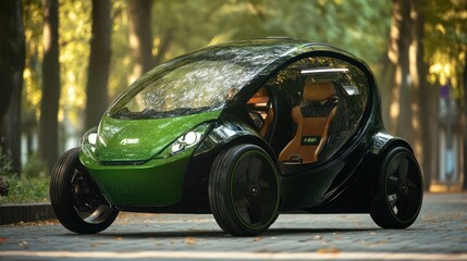 Community-based green car sharing with energy-efficient electric vehicles