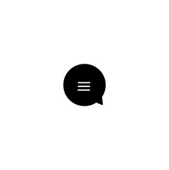 Speech Bubble icon vector