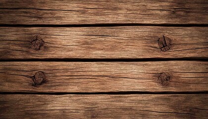 Naklejka premium Dark Brown Weathered Wooden Planks Texture, Rustic Background, Wood Grain Detail Wood texture, rustic background