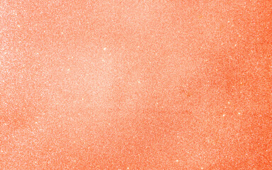 Fototapeta premium Abstract blank orange glitter texture background, shiny orange glitter background