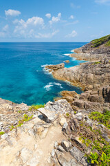 Koh Tachai is an island in the Similan Islands National Park in Lam Kaen Subdistrict, Thai Mueang, Phang Nga Province, An island with white sandy beaches and crystal clear water