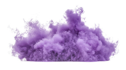 Fototapeta premium Purple Smoke Cloud with Soft Edges, Ethereal Mist, Artistic Background for Abstract Designs and Creative Projects
