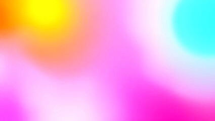 Abstract pastel gradient featuring pink, orange, and yellow tones blending in a dreamy soft texture