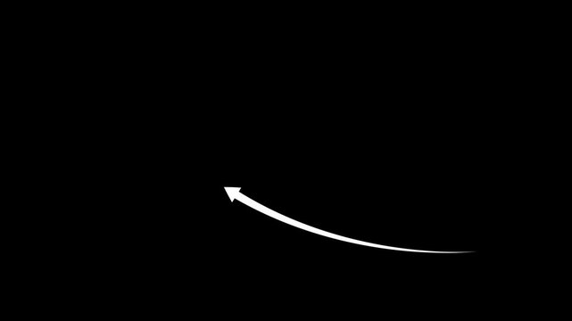 Financial business Loss down graph chart. business loss concept. 