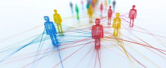 Human Relations, HR, and People Connection Network: Collaborative Workforce, Social Interaction, Team Building, Digital Networking, Corporate Culture, Employee Engagement, Diversity and Inclusion