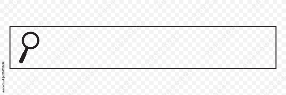 Poster internet browser search engine. search bar for ui ux design and web site. search address and navigat