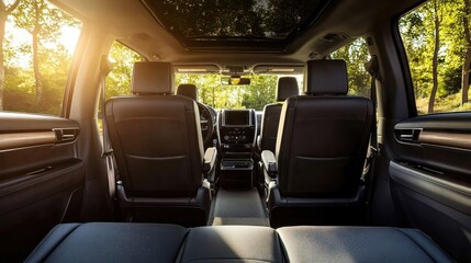 Family-friendly hybrid car rental service offering spacious vehicles in a bright, welcoming atmosphere