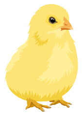 Baby chick png illustration sticker, transparent background
