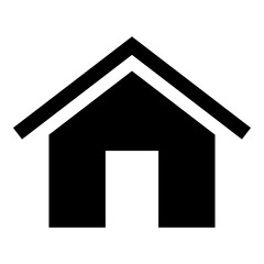 Home png icon sticker, flat graphic on transparent background