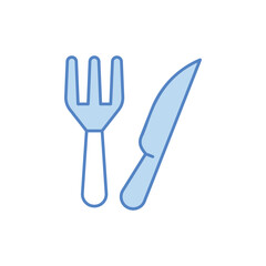 Fork and knife icon design