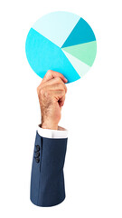 Png paper pie chart business marketing, transparent background