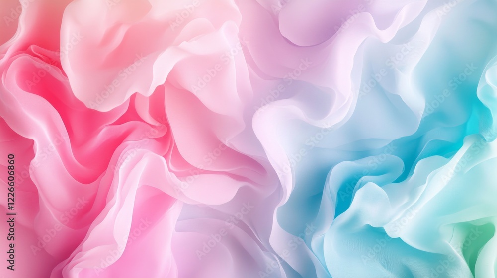 Aufkleber abstract gradient background with soft pastel colors blending smoothly, perfect for text overlay