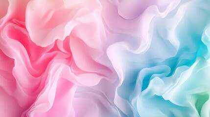 Obraz premium Abstract gradient background with soft pastel colors blending smoothly, perfect for text overlay