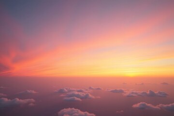 Obraz premium Beautiful twilight clouds, pastel pink