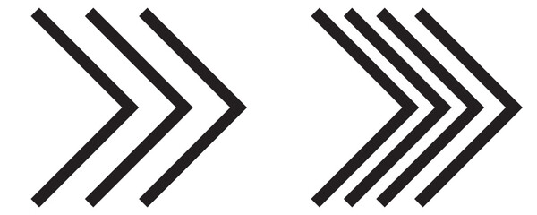 Swipe icons set. Up arrow button symbols. Scrolling, slide icon collection. Vector illustration