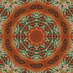 Traditional sublimation print design for carpet, rug, dress, interior decoration. Mixed motifs...