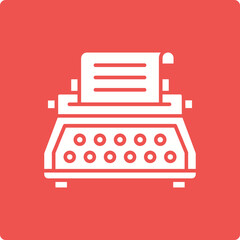 Typewriter Icon