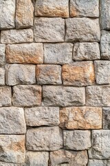 Obraz premium Stone Wall Texture: A Rustic Architectural Background
