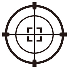 ターゲットや標的のベクターイラスト、プレゼン・マーケティング・ビジネス素材