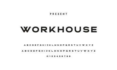 Future font creative modern alphabet fonts. Typography bold regular. vector illustrator