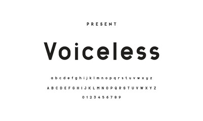 Future font creative modern alphabet fonts. Typography bold regular. vector illustrator