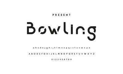 Future font creative modern alphabet fonts. Typography bold regular. vector illustrator