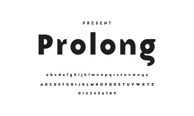 Future font creative modern alphabet fonts. Typography bold regular. vector illustrator