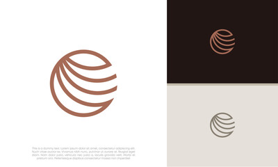 Innovative high tech logo template. Smart computer. machine learning. Technology Logo.	