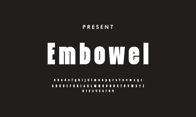 Future font creative modern alphabet fonts. Typography bold regular. vector illustrator