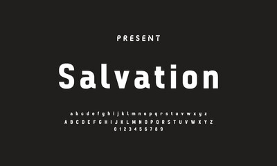 Future font creative modern alphabet fonts. Typography bold regular. vector illustrator