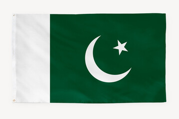 Pakistan flag, national symbol graphic