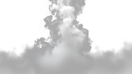 Mist or Smoke with Transparent Background