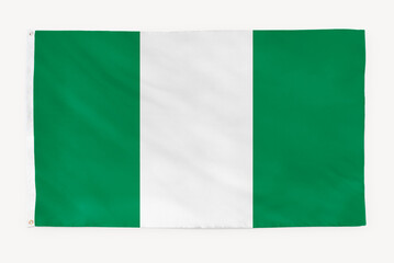 Nigerian flag, national symbol graphic