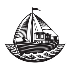 Boat Vector Art, Icons, and Graphics