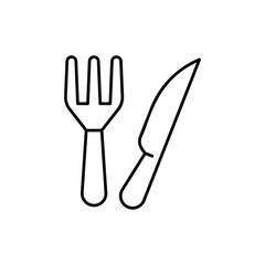 Fork and knife icon design